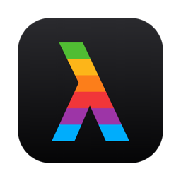 LispM's icon, the rainbow λ